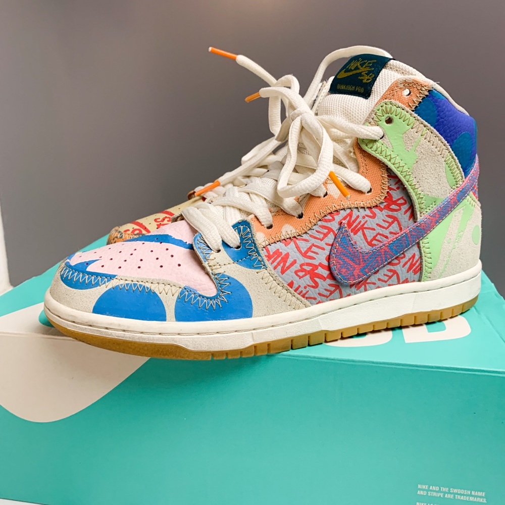 Nike SB Dunk High Thomas Campbell What The Dunk